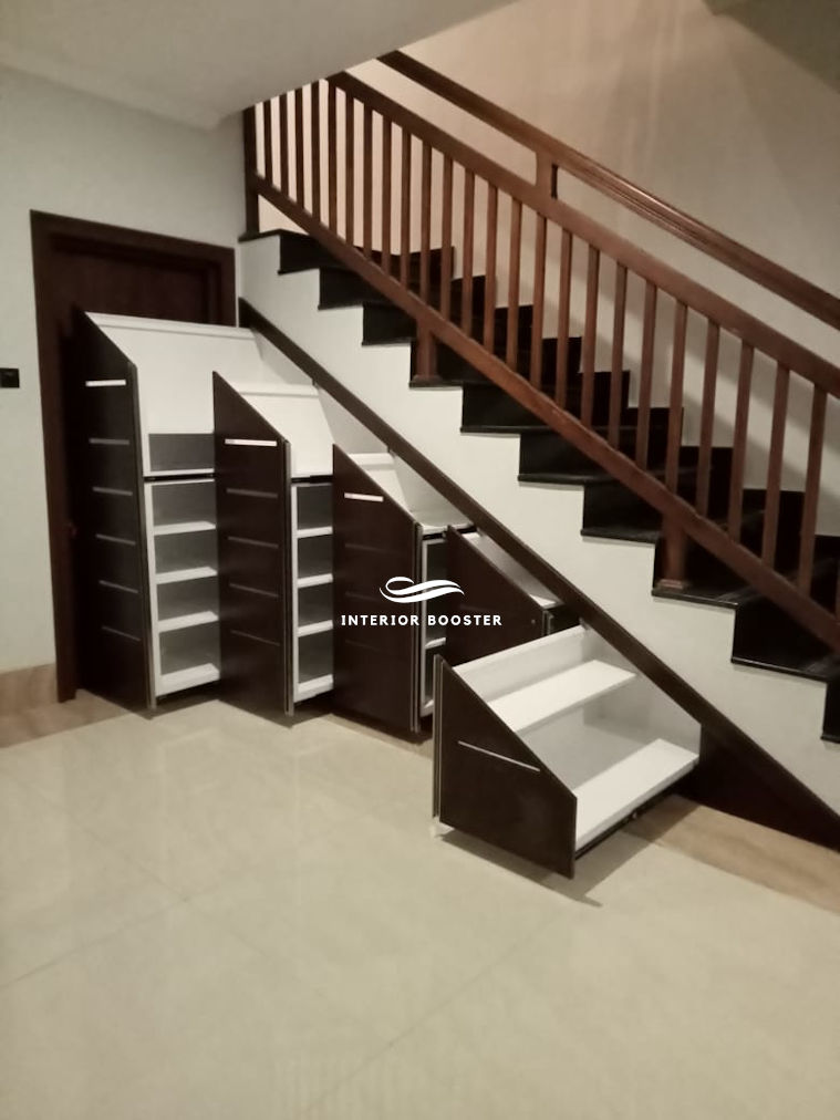 Hasil jadi lemari bawah tangga di Sleman