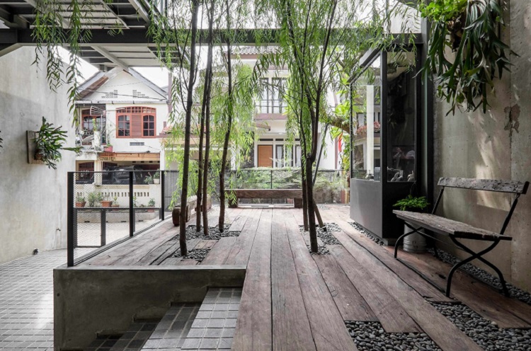 Desain teras rumah bergaya industrial, Sumber: arsitag.com