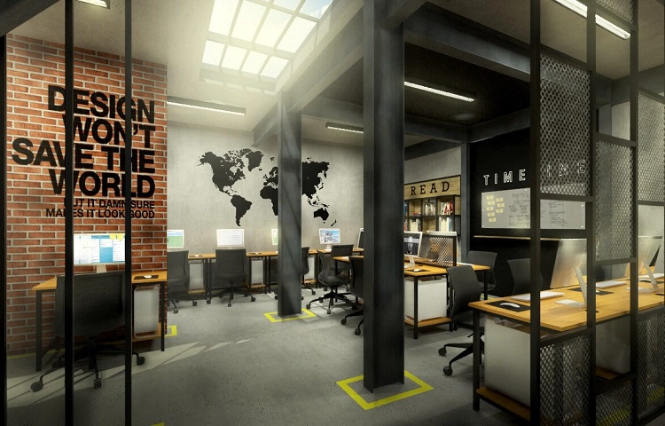 Interior kantor industrial, Sumber: cdnb.artstation.com