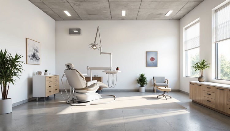 Klinik gigi minimalis modern, Sumber: promeai.pro