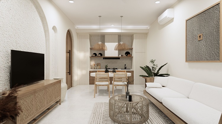 Contoh penataan pada interior hunian, Sumber: pexels.com